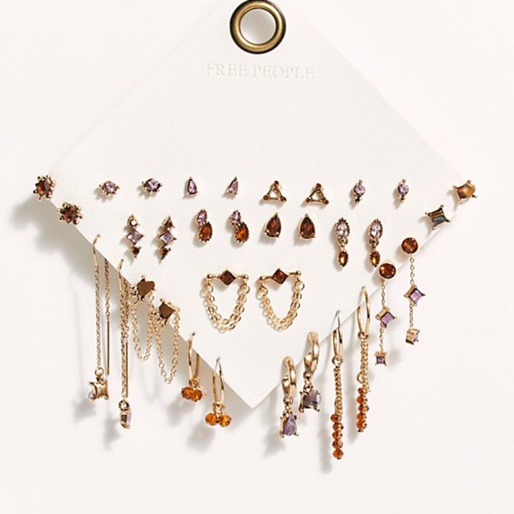 Set For Life Amber Earring Set